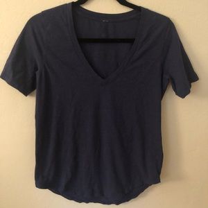 Heather Navy Lululemon Love Tee
